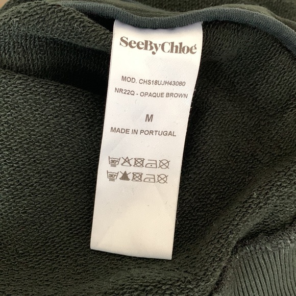 See by Chloé ⎮ Embroidered logo sweatshirt - Picture 9 of 11